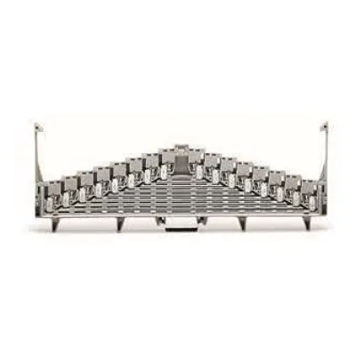 WAGO 8-Etagen-Rangierklemme 727-122 | Reihenklemme für Hutschiene TH35 | 0,08–1,5mm² | 10A | weiß