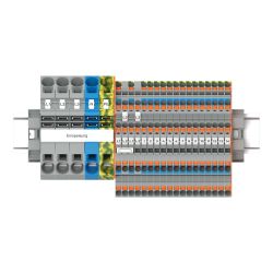 WAGO 821-111 TOPJOB S-Hauptverteiler-Set FI/LS,mit Drücker