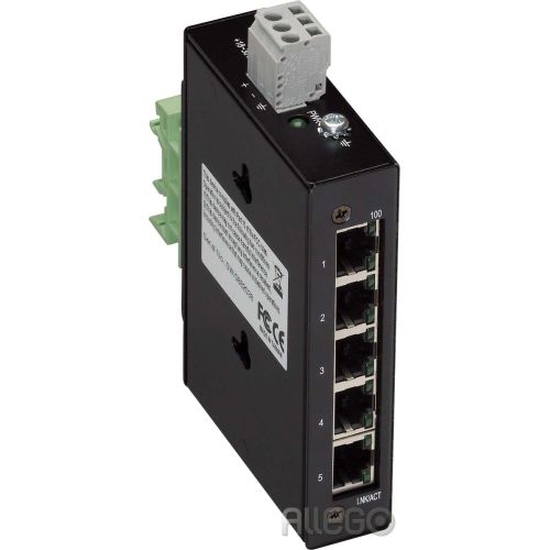 Bild: WAGO 852-111 Industrial ECO-Switch 5-Port 100BASE-TX