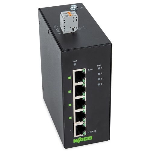 Bild: WAGO 852-1411/000-001 Industrial -ECO -Switch,5 Ports 1000Base -T