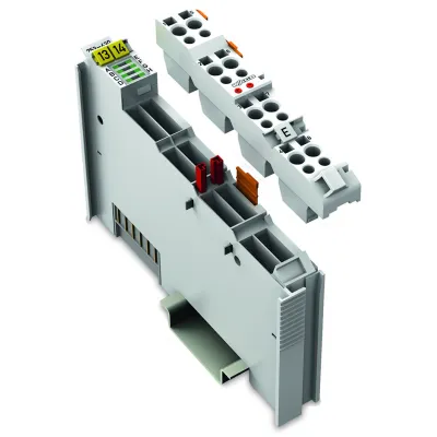 WAGO Digitale Eingangsklemme 753-430 | 8-Kanal | 24V DC | 3 ms | IP20 | Federzuganschluss | ATEX 3G/3D | 12mm