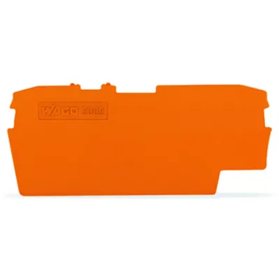 WAGO Abschluss- und Zwischenplatte 2002-1692 | Serie 2002 | 1 mm | rastbar | V0 | orange