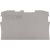 Bild: Wago Abschluss-/Zwischenplatte grau 2002-1291