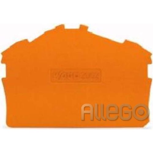 Bild: WAGO Abschluss-/Zwischenplatte orange 2002-6392