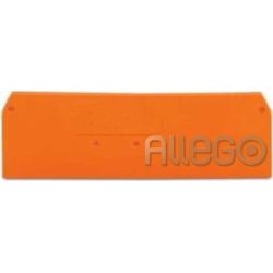 WAGO Abschlußplatte 2,5mm orange 281-335