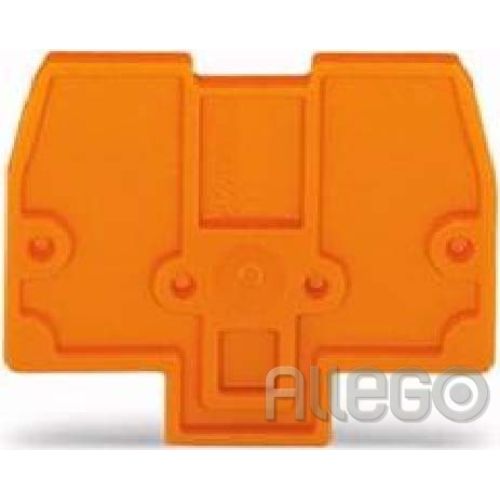 Bild: WAGO Abschlußplatte 2mm, grau 870-923