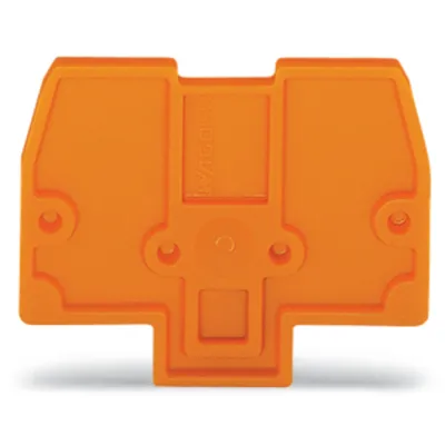 WAGO Abschlußplatte 2mm, grau 870-923