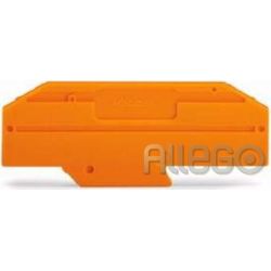 WAGO Abschlußplatte orange 282-333