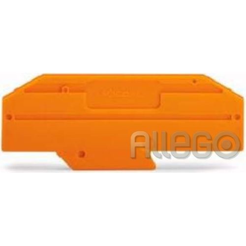 Bild: WAGO Abschlußplatte orange 282-333