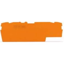 WAGO Abschlussplatte u. Zwischenplatte 2002-1892 orange 1mm
