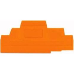 WAGO Abschlussplatte u. Zwischenplatte 280-304 orange