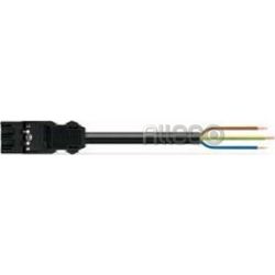 WAGO Anschlussleitung 3x1,5mmq schwarz 771-9993/206-301