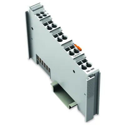 WAGO Bus-Endklemme 750-600 | Endmodul | 12x64x100 mm | Federzuganschluss | IP20 | ATEX 3G/3D | lichtgrau