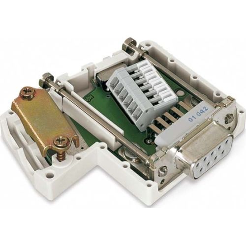 Bild: Wago CANopen Feldbusstecker mit 750-963 D-Sub-Buchse 9-polig