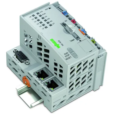 WAGO SPS-Steuerung PFC200 750-8212/025-002 | 24V DC | 2x Ethernet | RS-232/485 | ATEX | EtherCAT | Modbus | Linux