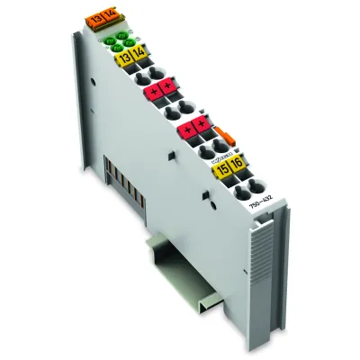 WAGO Digitaleingangsmodul 750-432 | 4-kanalig | 24V DC | 3ms | 2-Leiter | Federzug | IP20
