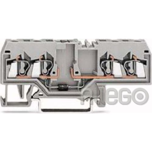 Bild: WAGO Diodenklemme 0,08-2,5mmq grau 280-655/281-411