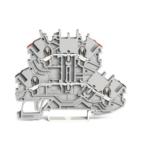 Bild: WAGO Doppelstockklemme 2000-2201/352-000