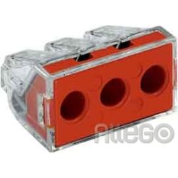 Wago Dosenklemme 773-173 3x 2,5-6mm² transparent Wago Dosenklemme 773-173 3x 2,5