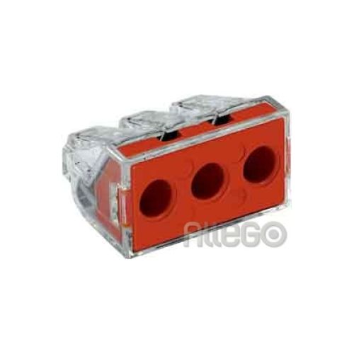 Bild: Wago Dosenklemme 773-173 3x 2,5-6mm² transparent Wago Dosenklemme 773-173 3x 2,5