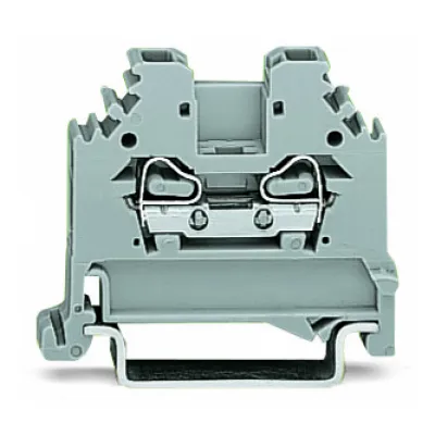 WAGO Durchgangsklemme 280-104 | Reihenklemme 2-Leiter | 0,08–2,5 mm² | 800V | 24A | CAGE CLAMP | TS35 | Ex e | blau