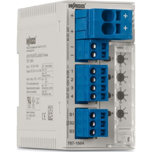 Bild: WAGO Elektronischer Schutzschalter 787-1664