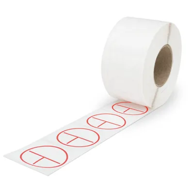 WAGO Etikettenrolle 210-814 | Etiketten für Smart Printer | 40 mm Durchmesser | permanent klebend | weiß | 750 Stück