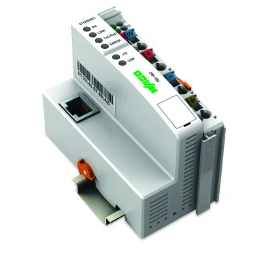 WAGO Feldbuscontroller 750-842 | Ethernet SPS Controller modular | TCP/IP MODBUS | 24V DC | 128kB RAM | lichtgrau