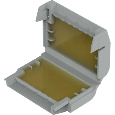 WAGO Gelbox 207-1332 | Verbindungsmuffe für Aderleitungen Serie 221/2273 | IPX8 | max. 4mm² | Größe 2 | grau