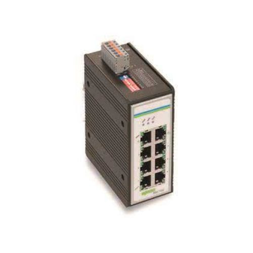 Bild: WAGO Industrial-Eco-Switch 8-Port 1000BASE-T schwarz