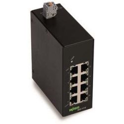 Wago Industrial-Eco-Switch 8-Port 1000BASE-T schwarz