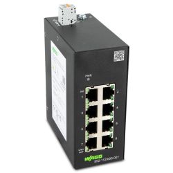 Wago Industrial-Eco-Switch 8 Ports 100Base-TX schwarz