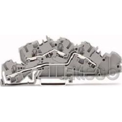 WAGO Installations-Etagenklemme L/L 4/6qmm grau 2005-7642