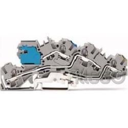 Wago Installations-Etagenklemme NT/L/PE 4/6qmm gra 2005-7641