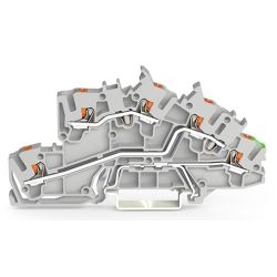WAGO Installationsetagenklemme TOPJOB 2,5qmm L/L/PE