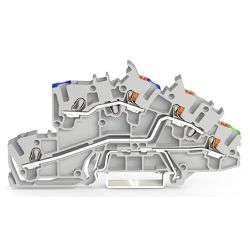 WAGO Installationsetagenklemme TOPJOB 2,5qmm N/L/PE