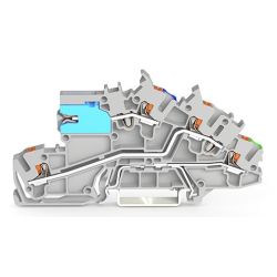 WAGO Installationsetagenklemme TOPJOB 2,5qmm NT/L/PE