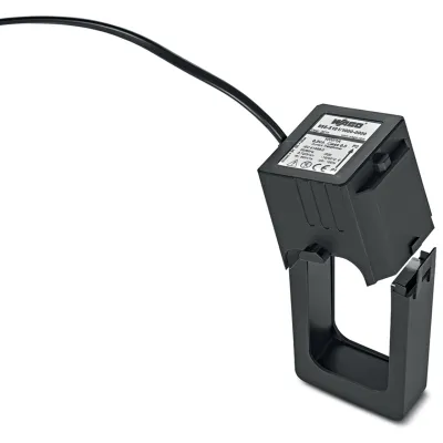 WAGO Kabelumbaustromwandler 855-5105/1000-000 | 1000A/5A | Genauigkeitsklasse 0,5 | Öffnung 42mm | 3m Leitung | teilbar