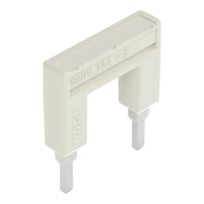 WAGO Kammbrücker 2004-433 | TOPJOB S | 1 auf 3 Pole | 32A | 800V | steckbar | isoliert | lichtgrau