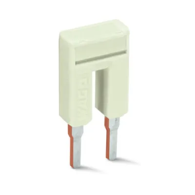 WAGO Kammbrücker 2002-402 | Querverbinder 2-fach steckbar isoliert | 25A 800V | Rastermaß 5,2mm | lichtgrau