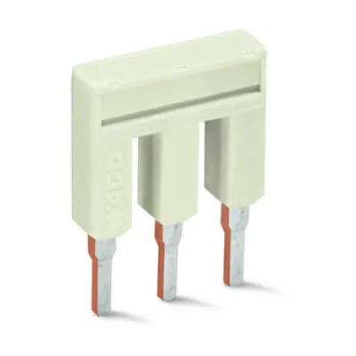 WAGO Kammbrücker 2002-403 | Querverbinder 3-fach steckbar isoliert | 25A 800V | Rastermaß 5,2mm | grau