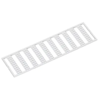 WAGO Klemmenmarkierung 793-501 | WMB-Beschriftungskarte | unbedruckt | Rastermaß 5mm | horizontal & vertikal | weiß