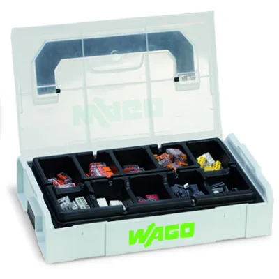 WAGO Verbindungsklemmen-Set 887-950 | 166-teilig | Serien 221, 2273, 773, 224 | L-BOXX Mini | für alle Leiterarten