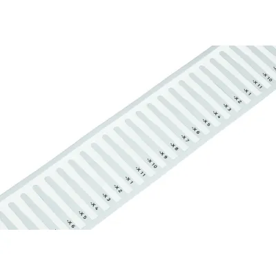 WAGO Leitermarkierer 211-811 | Kennzeichnungsmaterial Serie 211 | 12x4mm | Etikett | Kunststoff | stecken | weiß