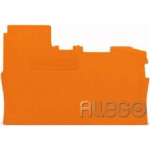 Bild: Wago NT-Abschlussplatte 2002-7192 2,5mm² orange Wago NT-Abschlussplatte 2002-719