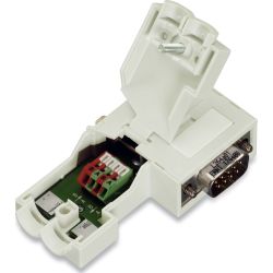 Wago PROFIBUS Feldbusstecker 750-971 0,08-0,5 qmm lichtgrau
