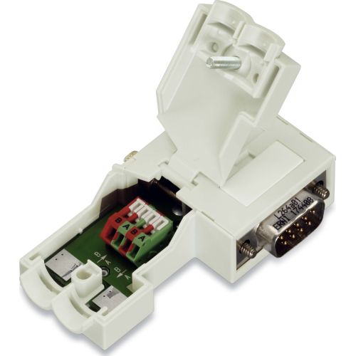 Bild: Wago PROFIBUS Feldbusstecker 750-971 0,08-0,5 qmm lichtgrau