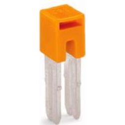 Wago Querbrücker orange, isoliert 282-424