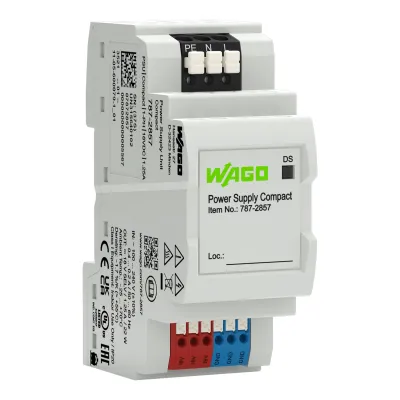WAGO Stromversorgung 787-2857 | DC 18V 1,25A | 1-phasig | für DALI Klemme | AC 100–264V | Reiheneinbau | IP20