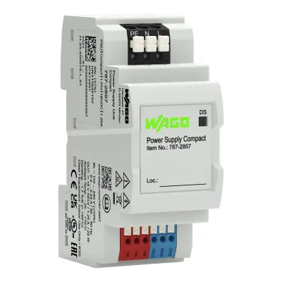 WAGO Stromversorgung 787-2857 | DC 18V 1,25A | 1-phasig | für DALI Klemme | AC 100–264V | Reiheneinbau | IP20